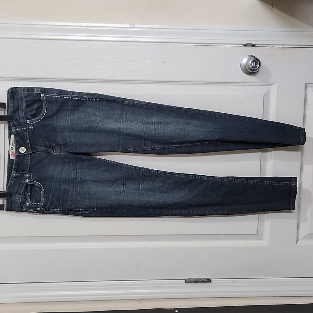 Yaso Quality Denim Skinny Jeans Womens Juniors Sz 7/8